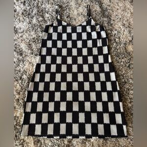 Vans Black and White Checkered dress
